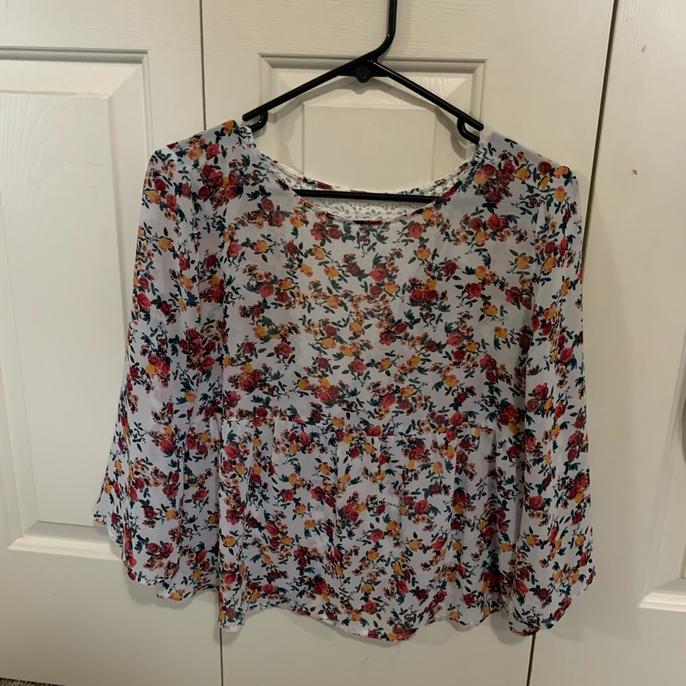 floral long sleeve